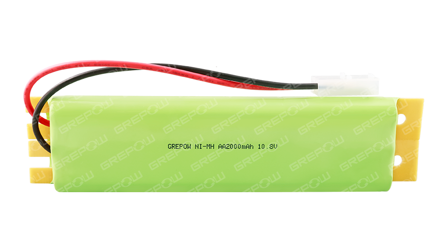 10.8V 2000mAh AA消防应急吸顶灯高温镍氢电池